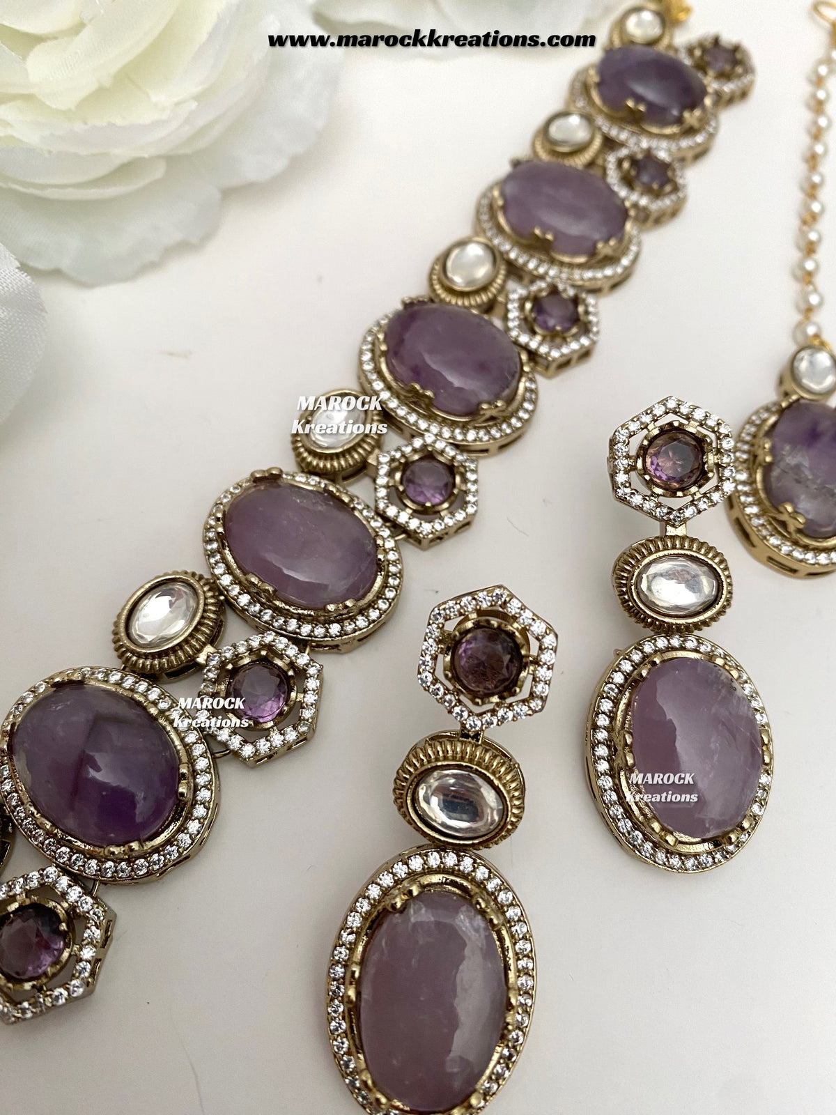 Ridam Sabyasachi inspired Premium Quality Kundan statement choker set
