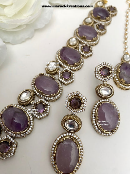 Ridam Sabyasachi inspired Premium Quality Kundan statement choker set