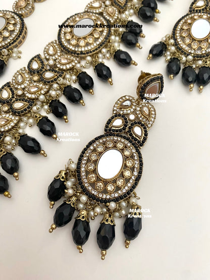 Resmin Premium Quality Mirror Choker set