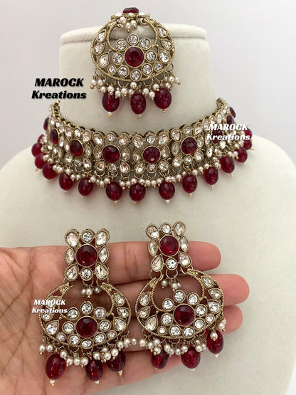 Kundan choker set