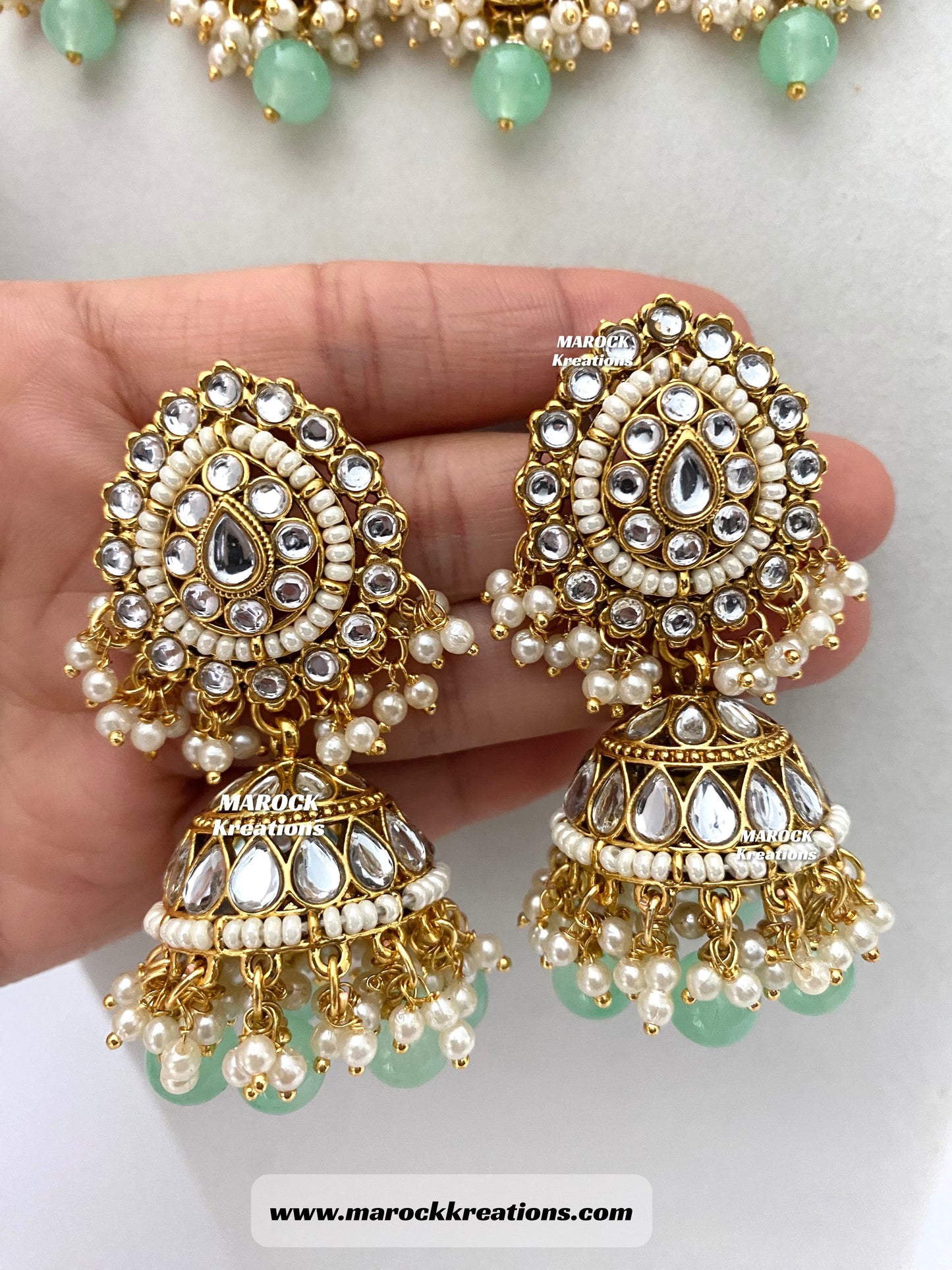 Premium Quality Kundan Necklace set