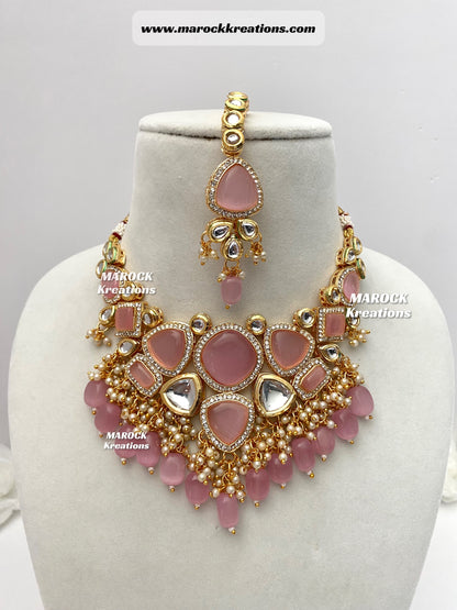 Kundan Statement Necklace set