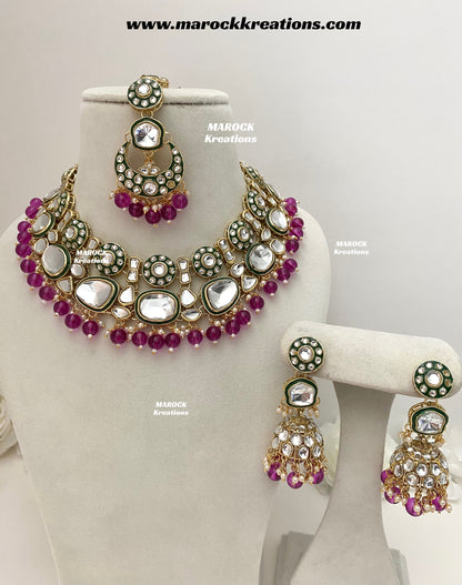 Swasti Kundan Necklace set