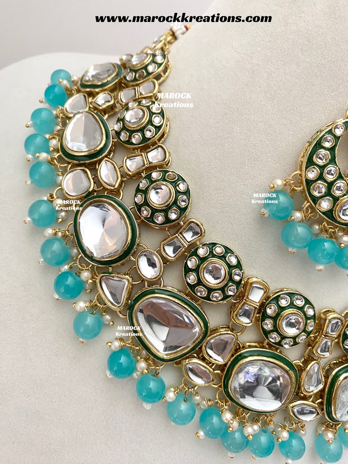 Swasti Kundan Necklace set