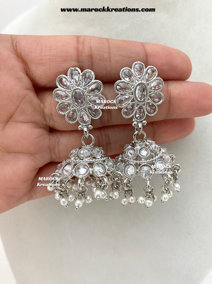Amsa Premium Quality Polki statement Rani haar set