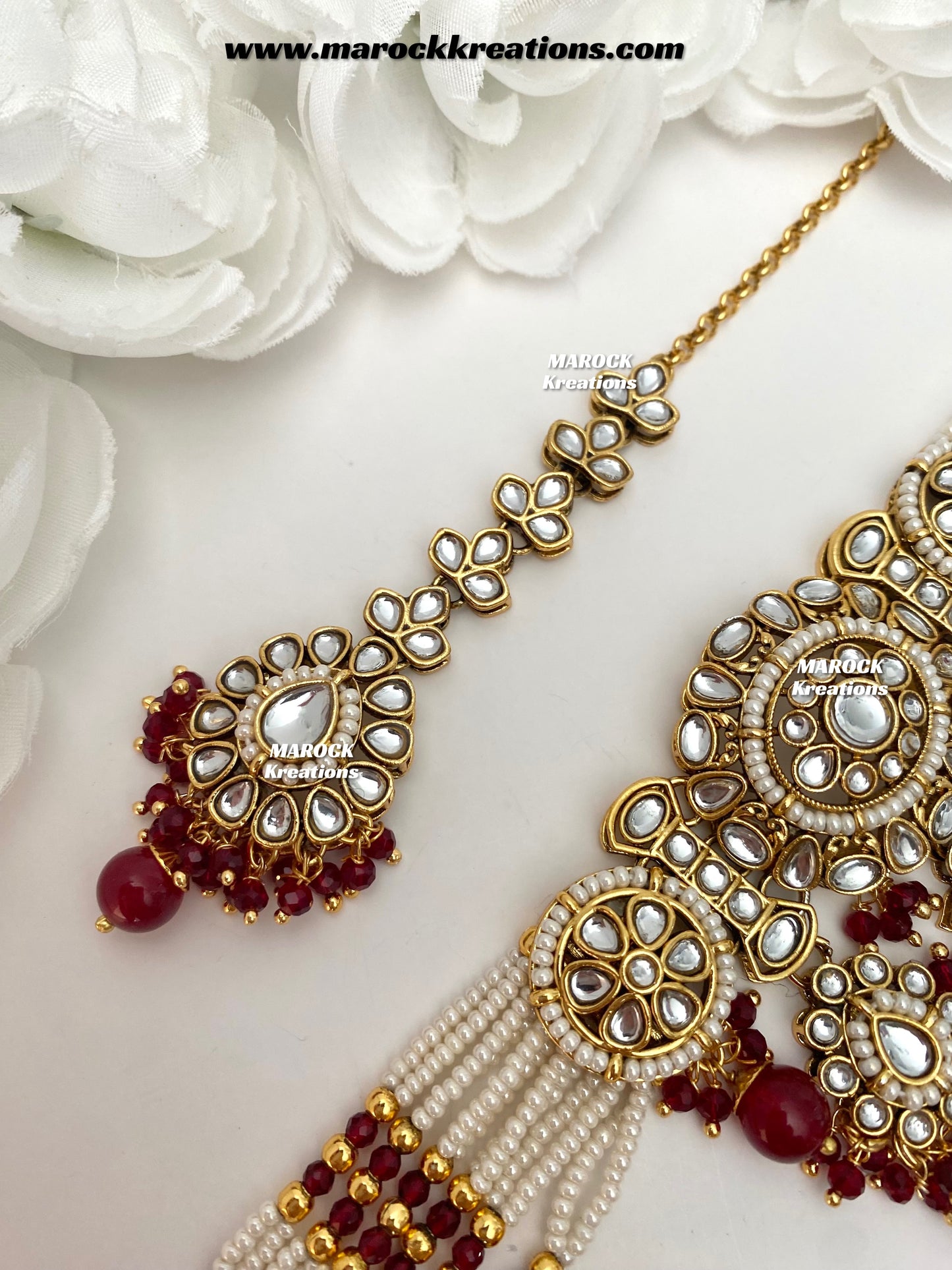 Shaneel Premium quality Kundan Choker set