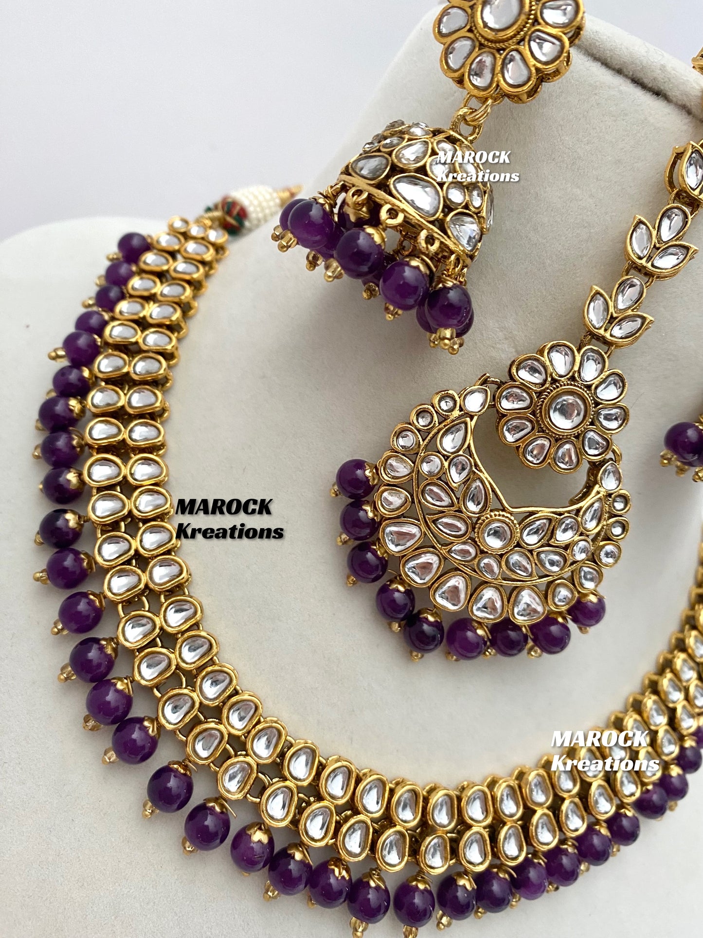 Premium Quality Kundan Necklace set