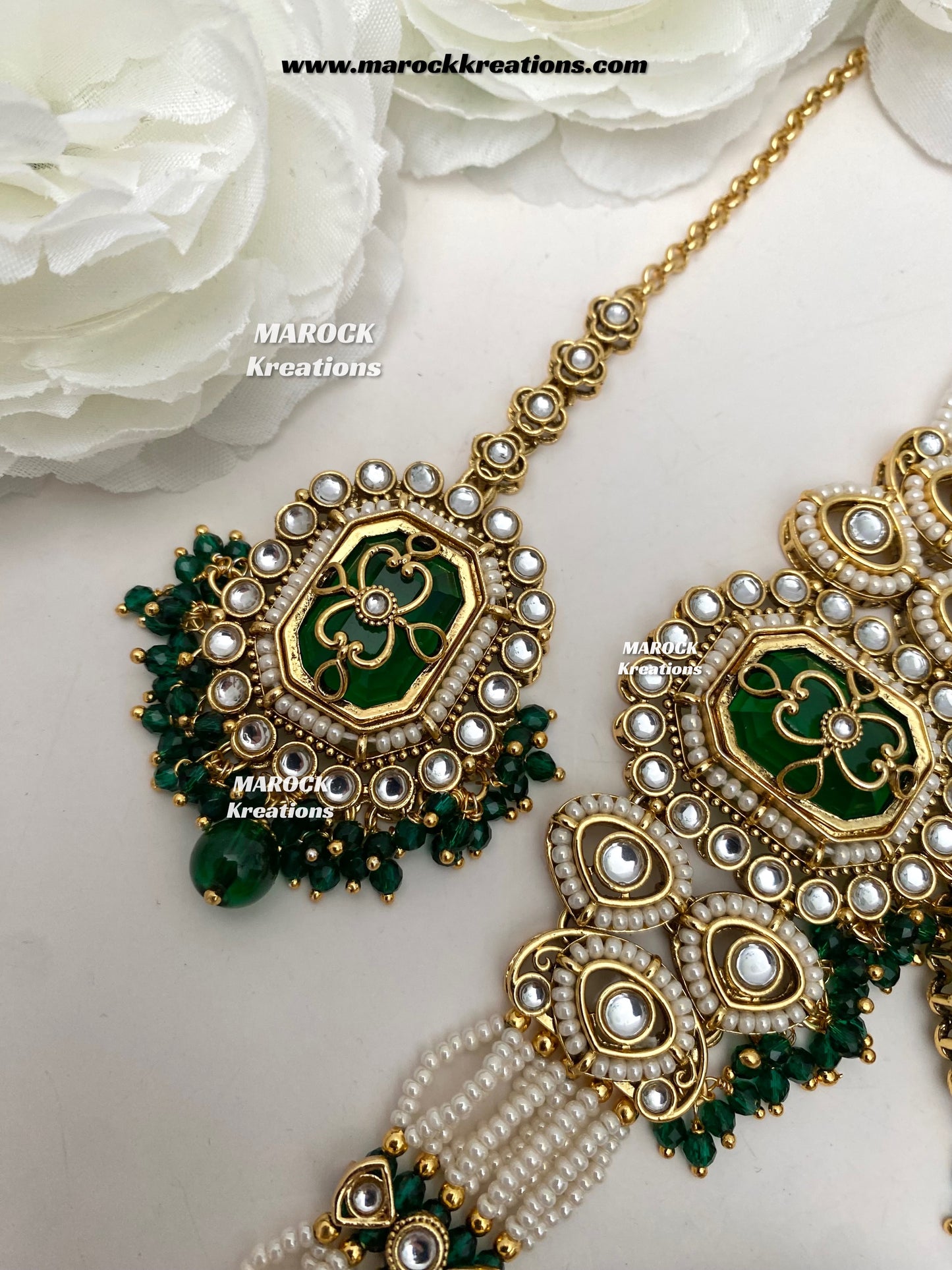 Premium Quality Kundan Statement choker set
