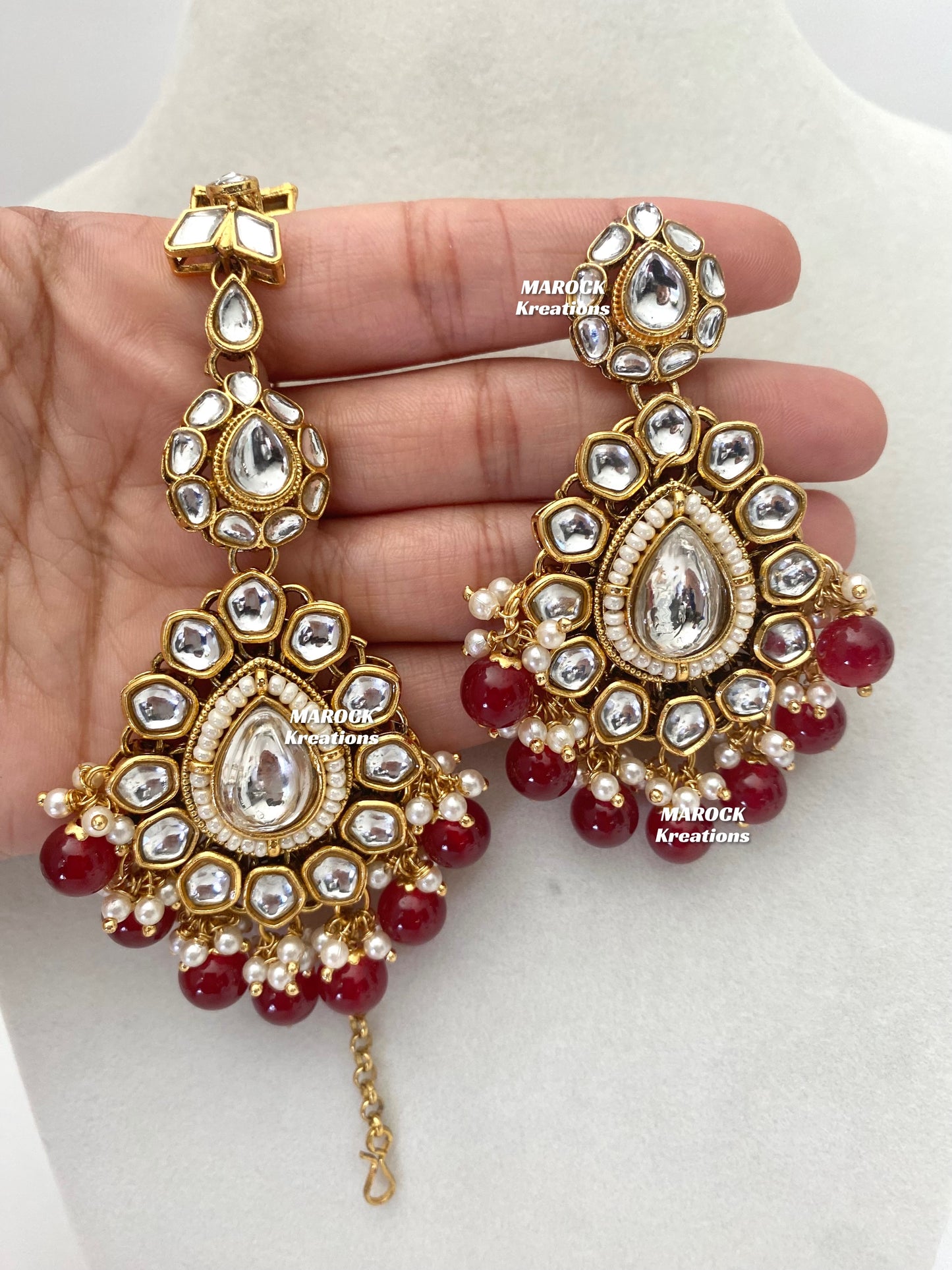 Sania Premium Quality Kundan Necklace set