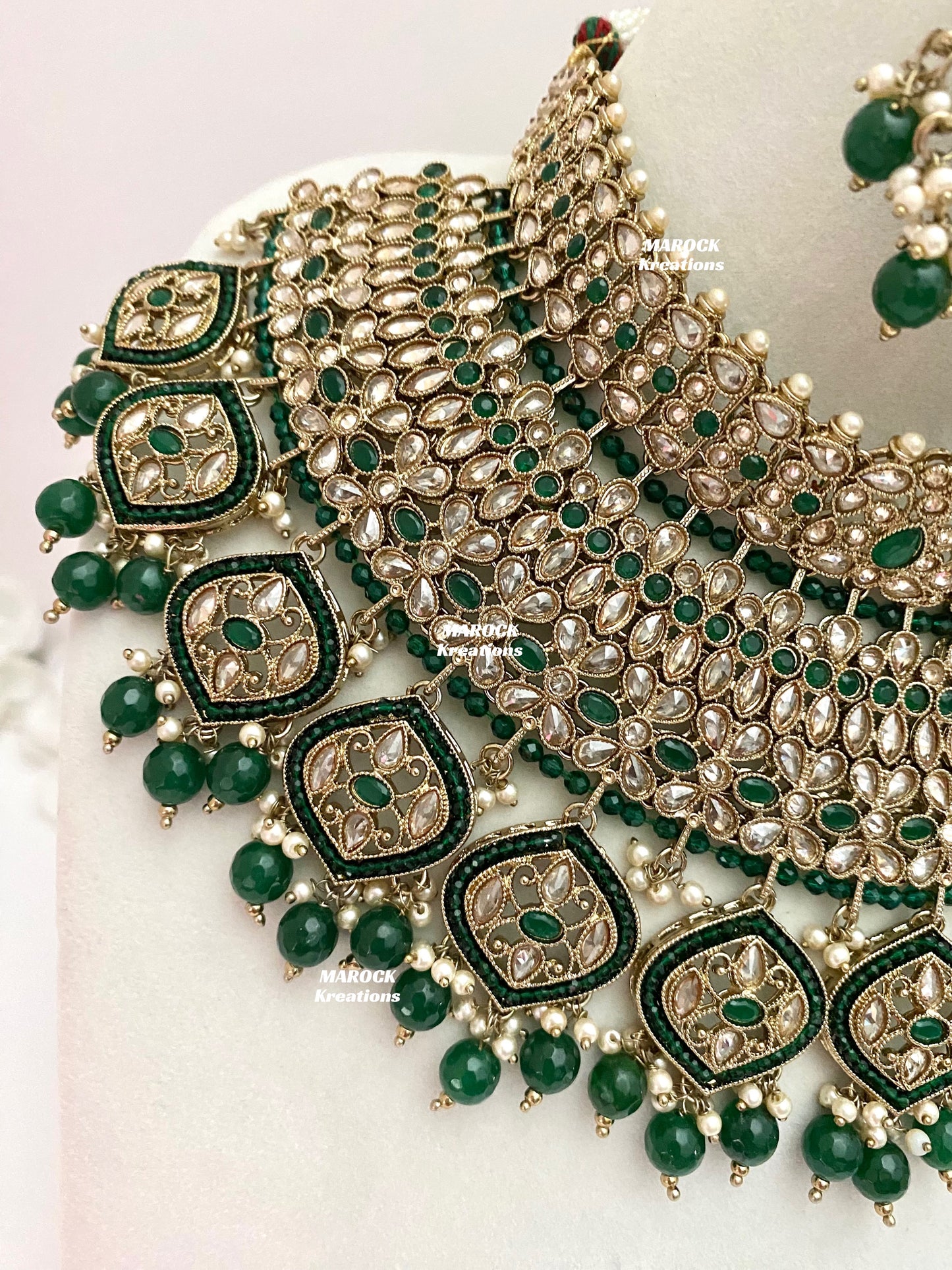 Tashi Premium Quality Polki Statement Bridal set