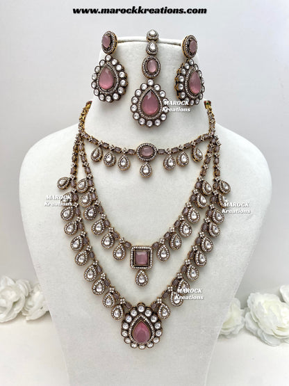 Darsha Sabyasachi inspired Victorian Kundan Statement necklace set