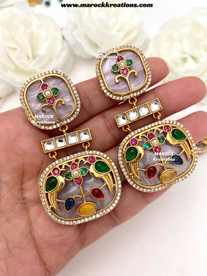 Swati Premium Quality sabyasachi inspired Statement kundan choker set