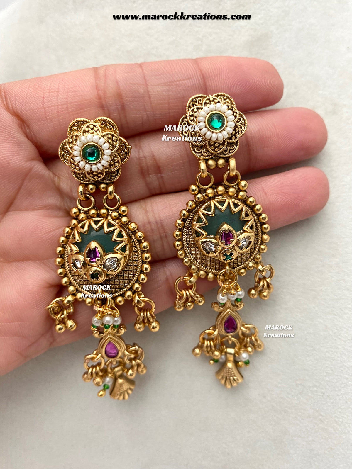 Tahiya Premium Quality exclusive Gold Plated heritage necklace set