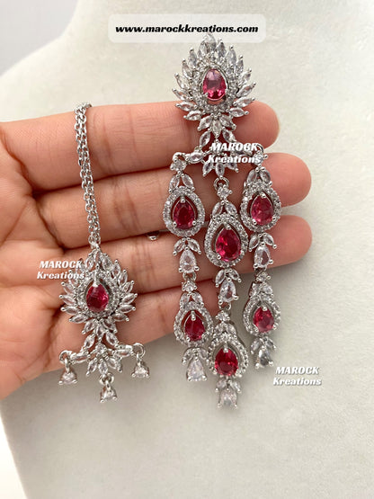 American Diamond Necklace set