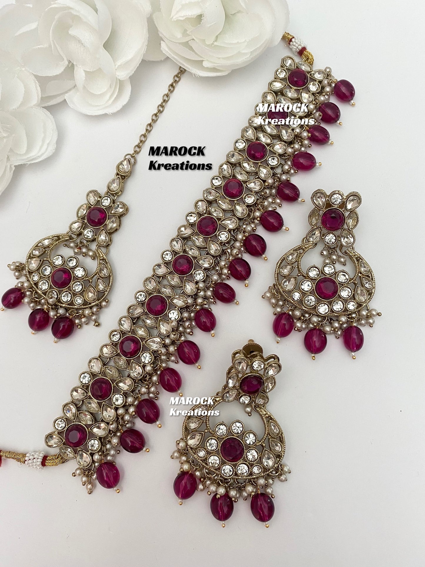 Kundan choker set