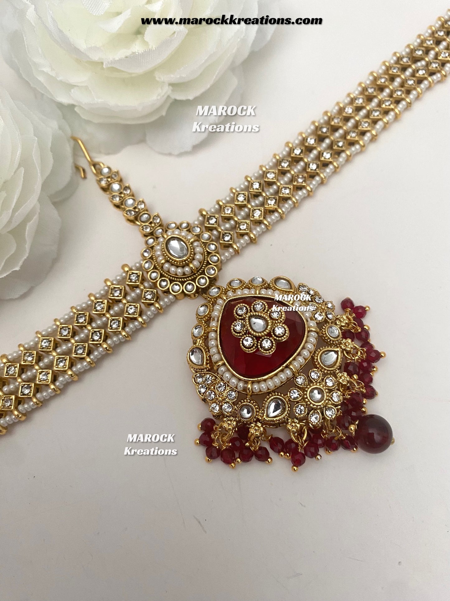 Premium Quality Kundan Bridal set/Indian bridal jewelry