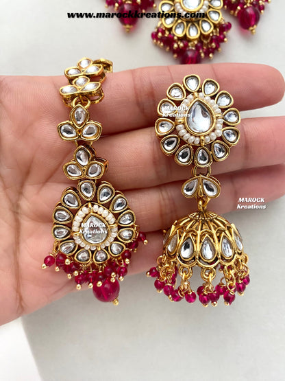 Shaneel Premium quality Kundan Choker set