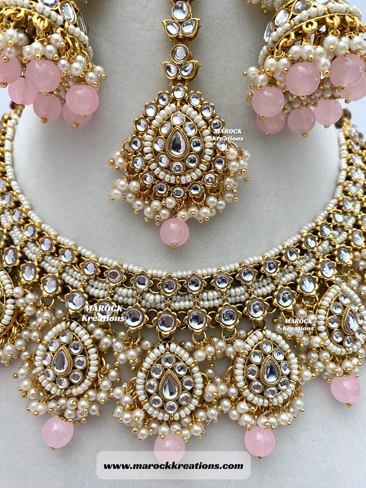 Premium Quality Kundan Necklace set