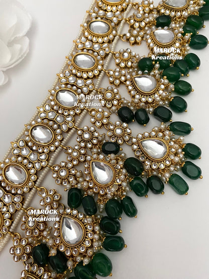 Premium Quality Kundan Bridal set/Indian bridal jewelry