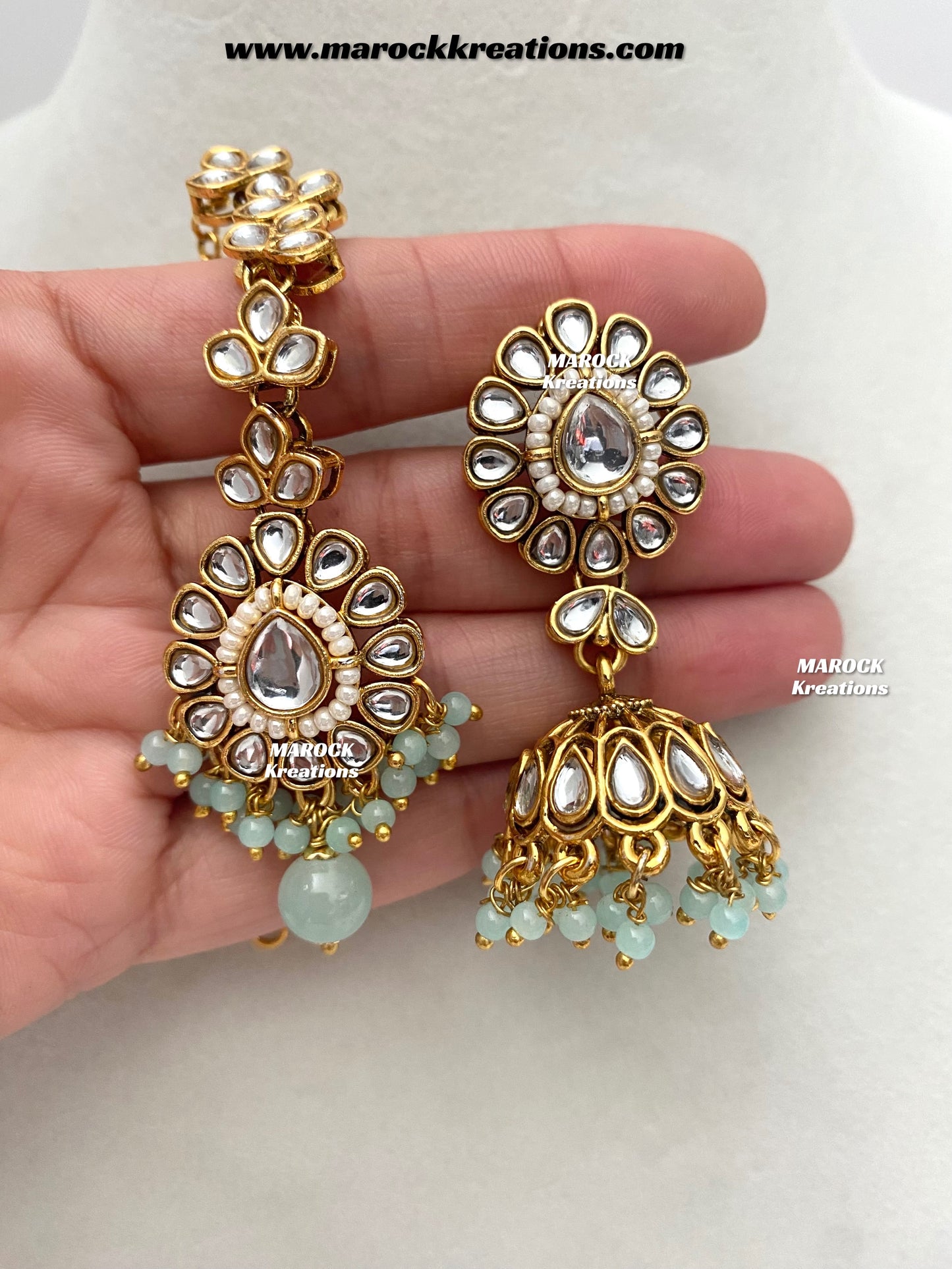 Shaneel Premium quality Kundan Choker set