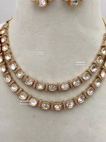 Shail Tyani inspired Premium Quality Kundan Necklace set