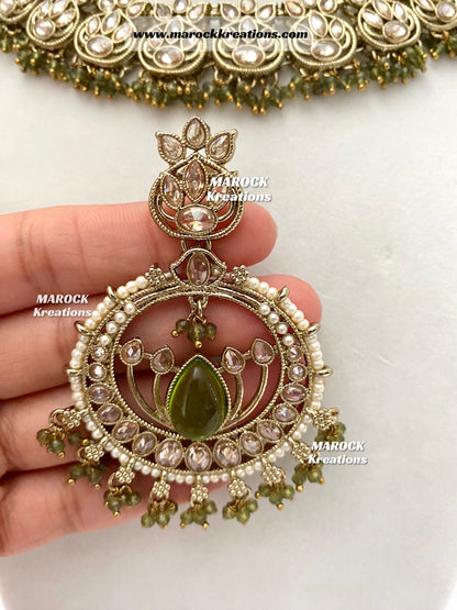 Antique Polki Necklace set