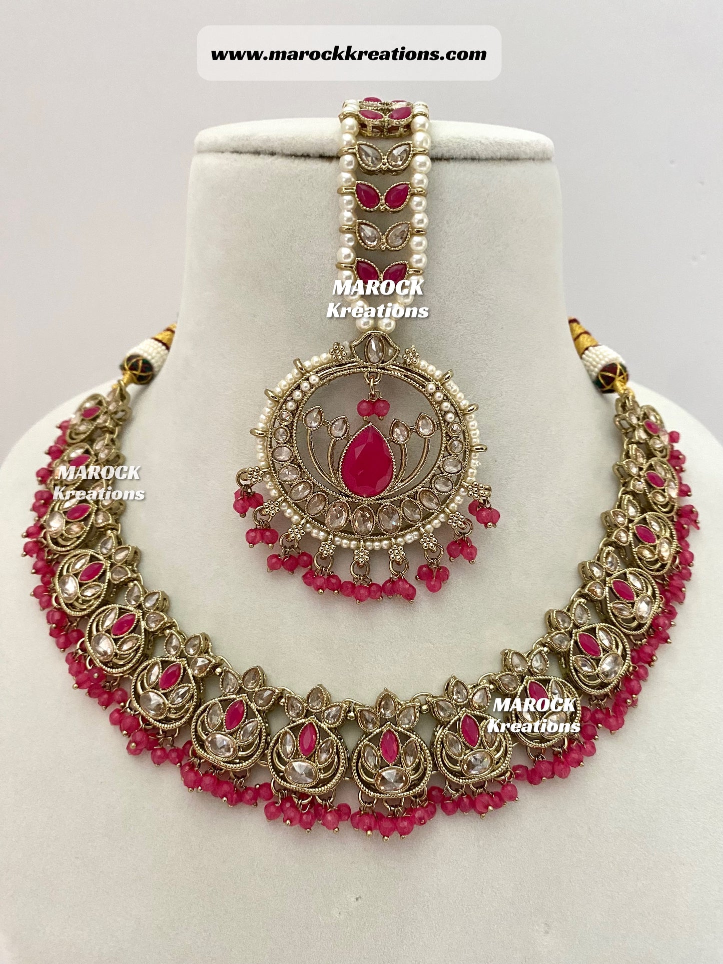 Antique Polki Necklace set