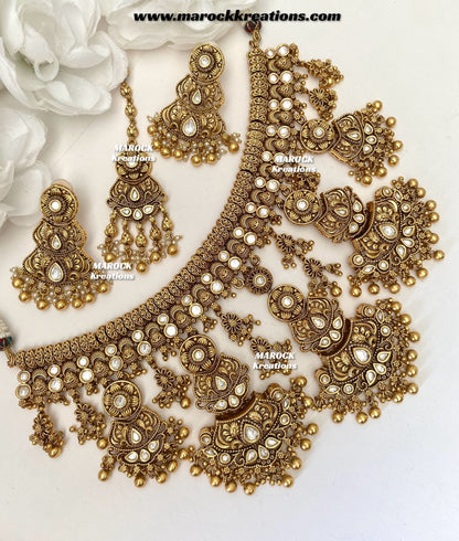 Shannon Premium Quality Gold Plated Bridal set