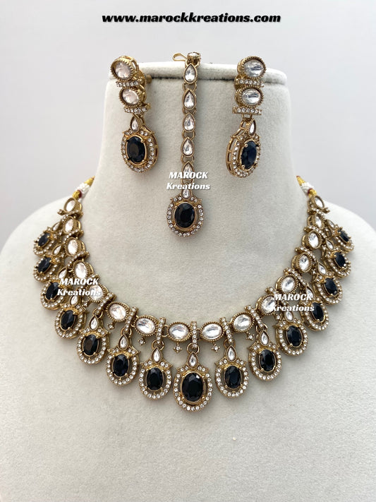 Areeba Kundan Necklace set