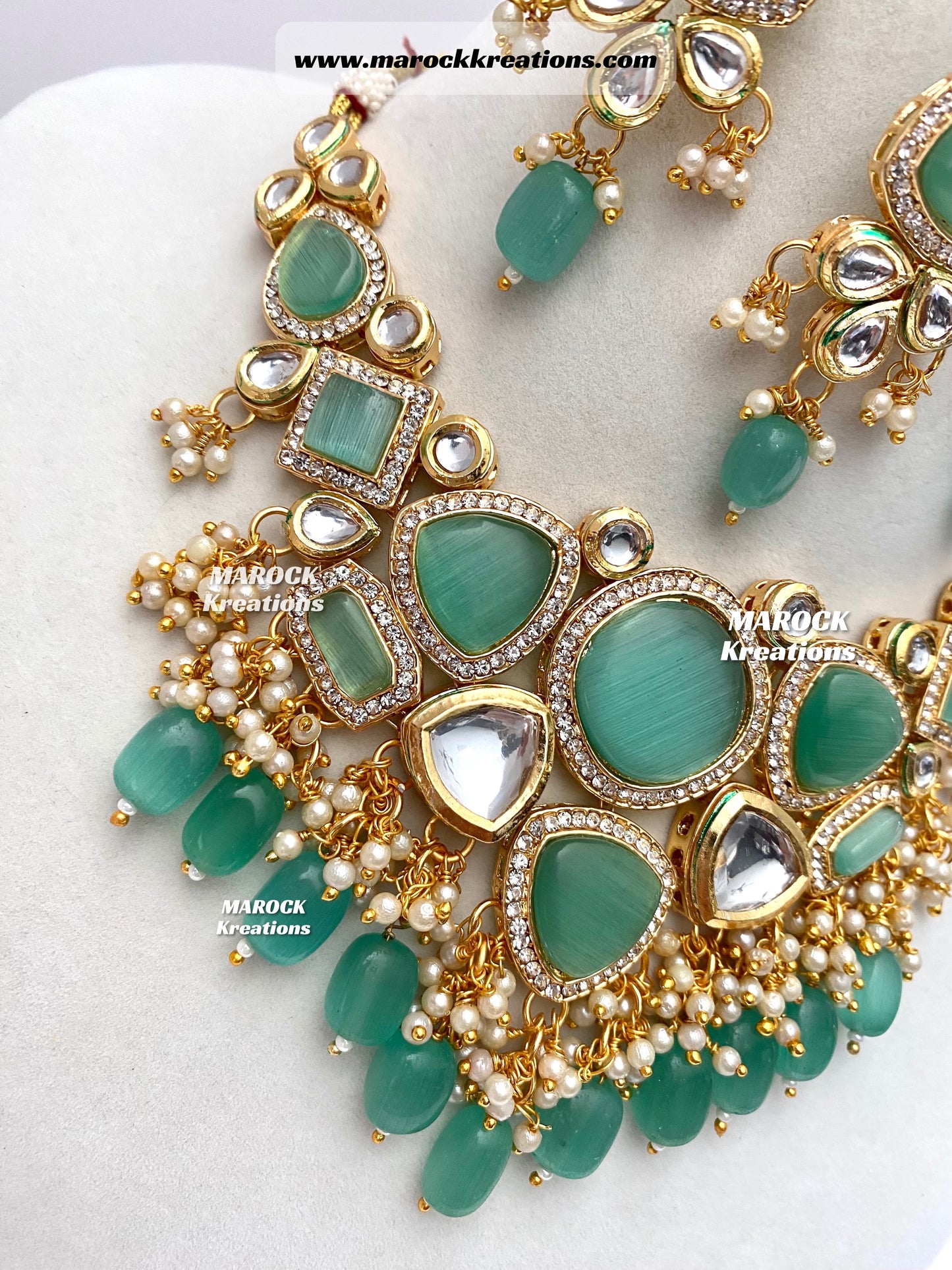 Kundan Statement Necklace set