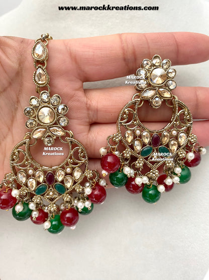 Shefa Polki Necklace set
