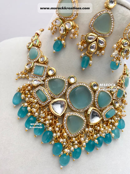 Kundan Statement Necklace set