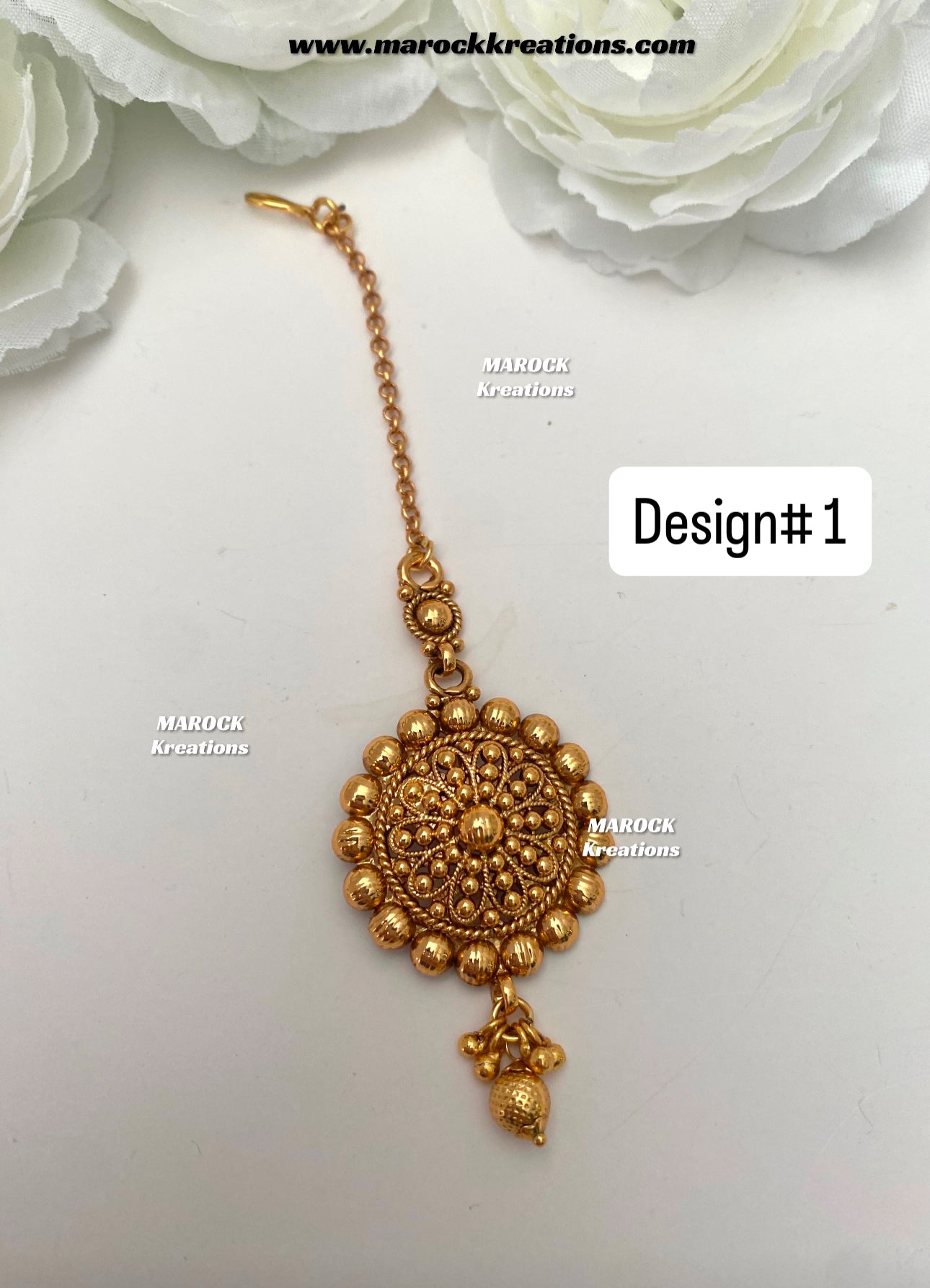 Jessy Premium Quality Gold Plated Tikka