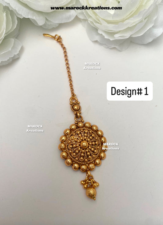 Jessy Premium Quality Gold Plated Tikka