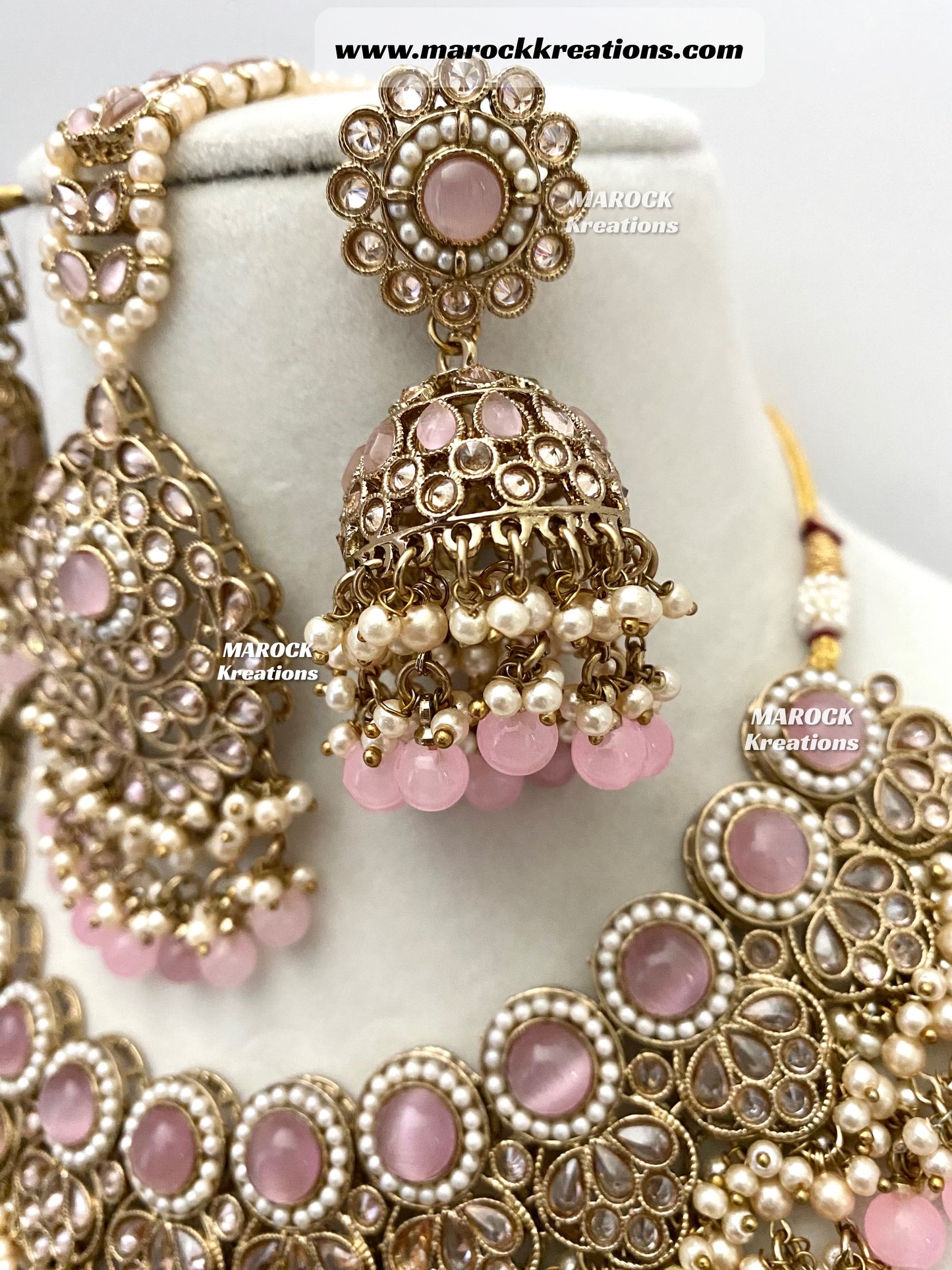 Aalia Antique Polki Necklace set