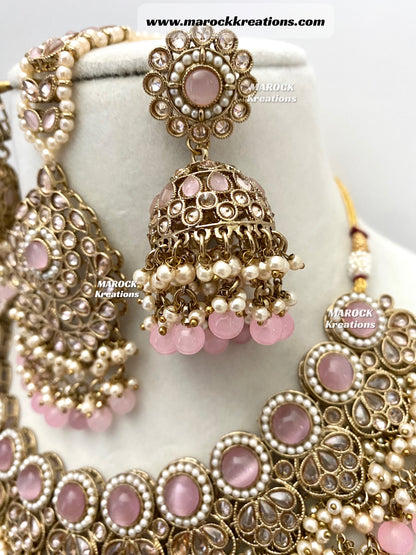 Aalia Antique Polki Necklace set