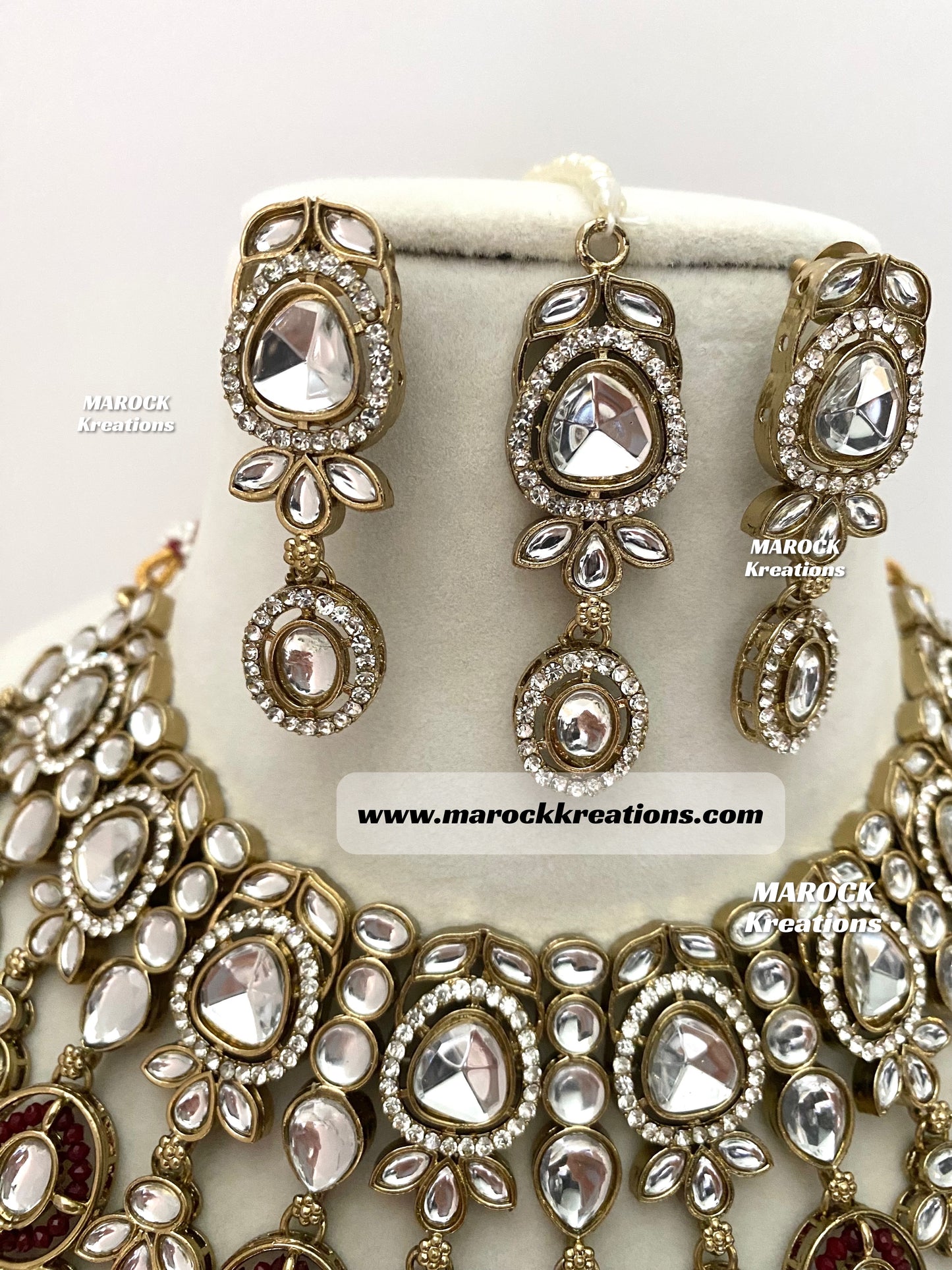 Noor Kundan Statement Necklace set