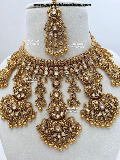 Shannon Premium Quality Gold Plated Bridal set