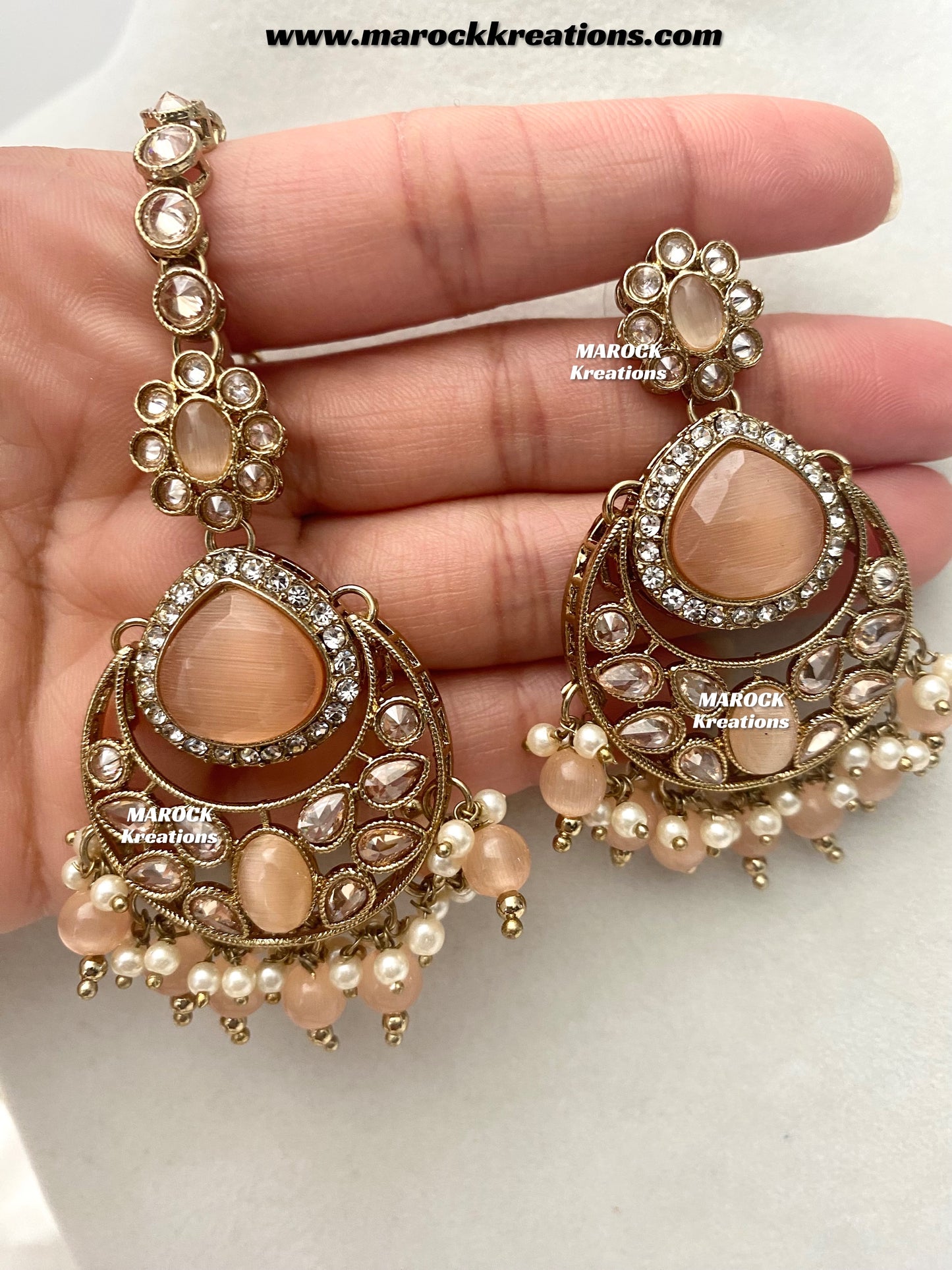 Kinjal Premium Quality Polki and Monalisa Statement Choker set