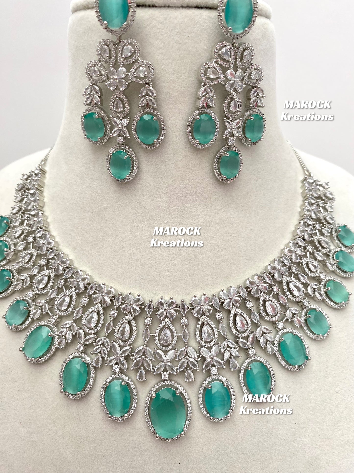 Amaya American Diamond Necklace set