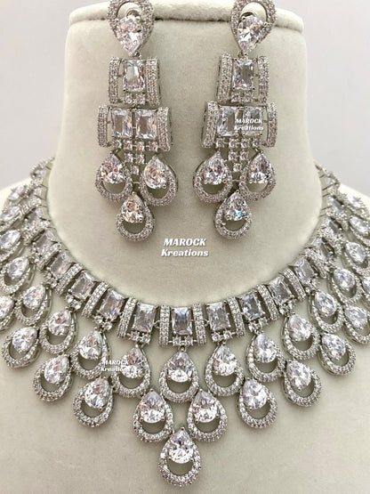 American Diamond Necklace set