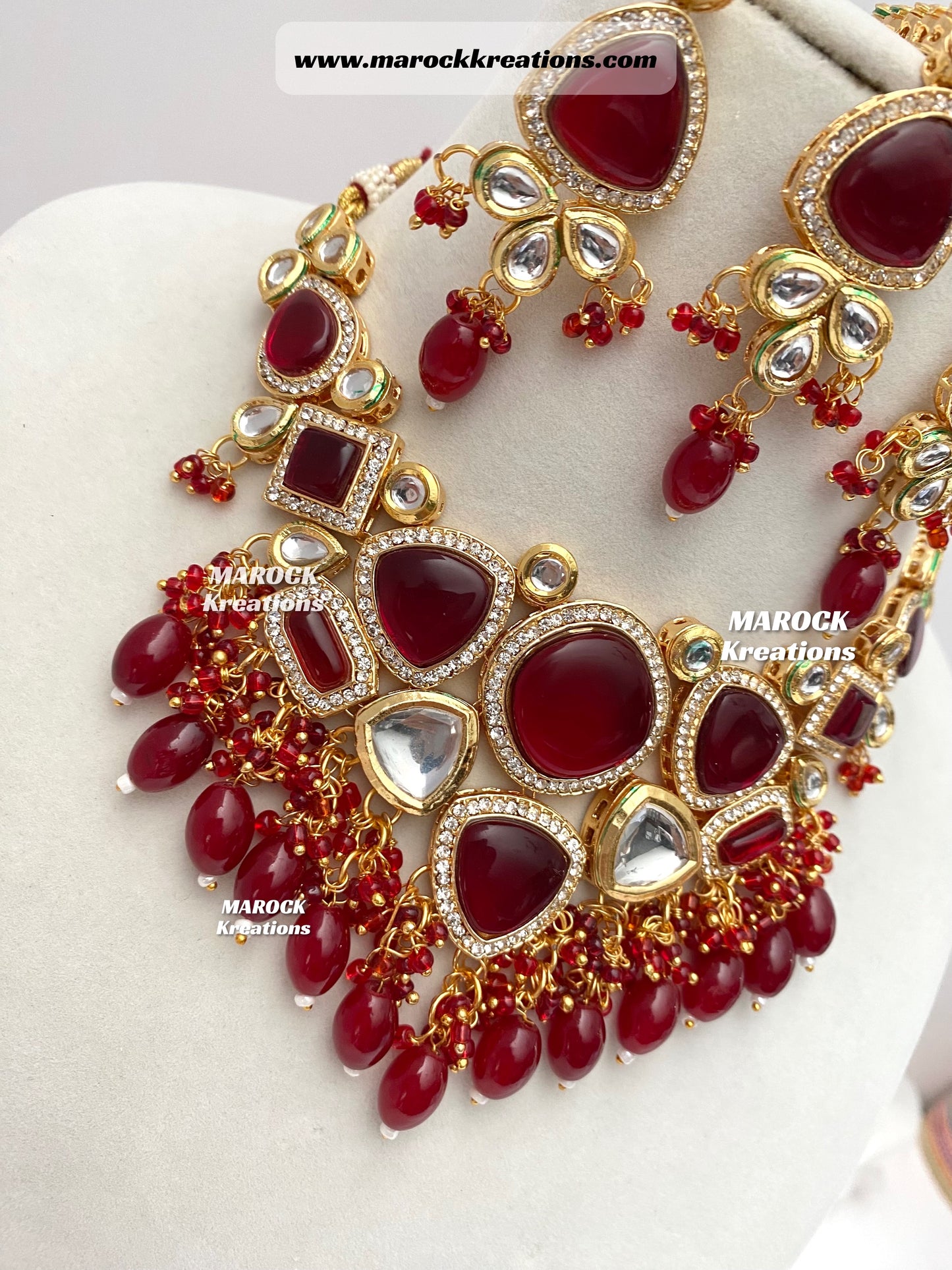 Kundan Statement Necklace set