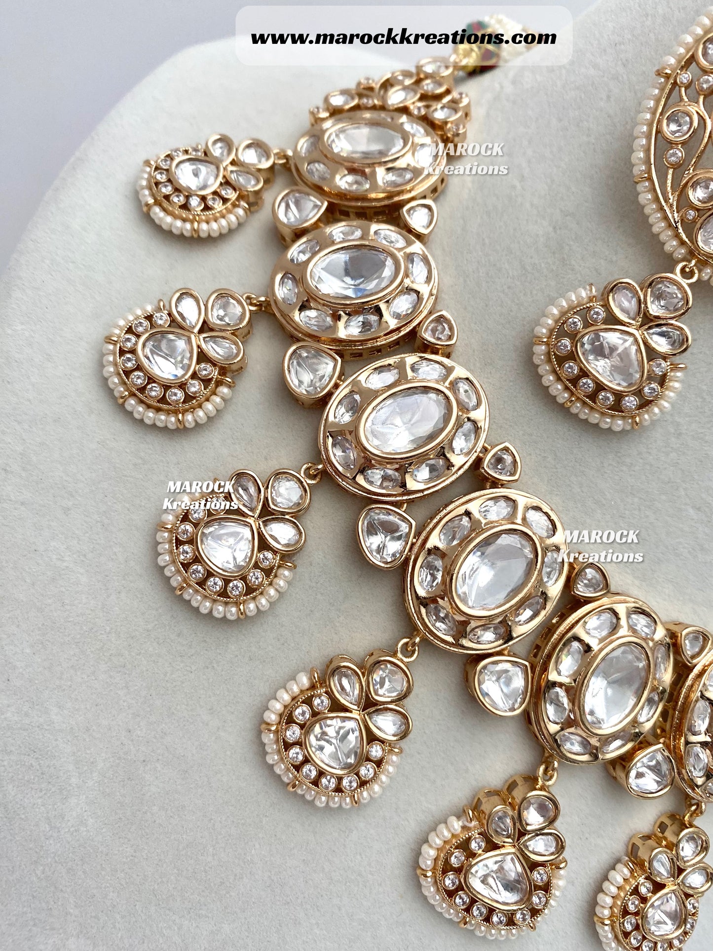 Ambika Tyani inspired Premium Quality Kundan exclusive Necklace set