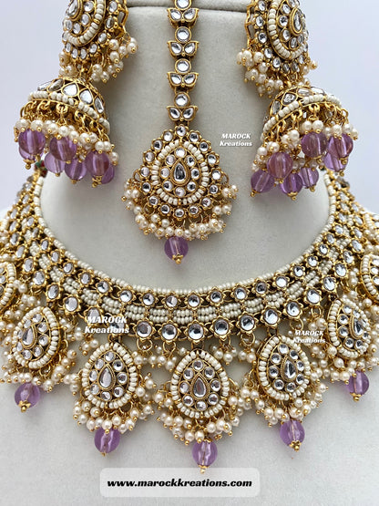 Premium Quality Kundan Necklace set