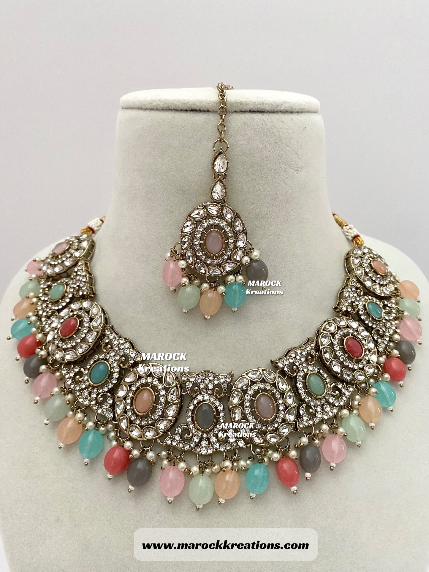 Kundan and stones Necklace sets