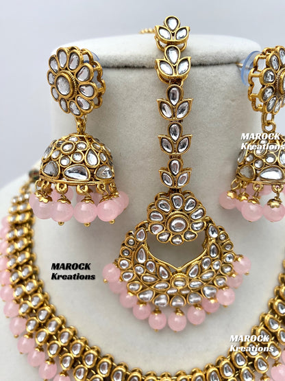 Premium Quality Kundan Necklace set