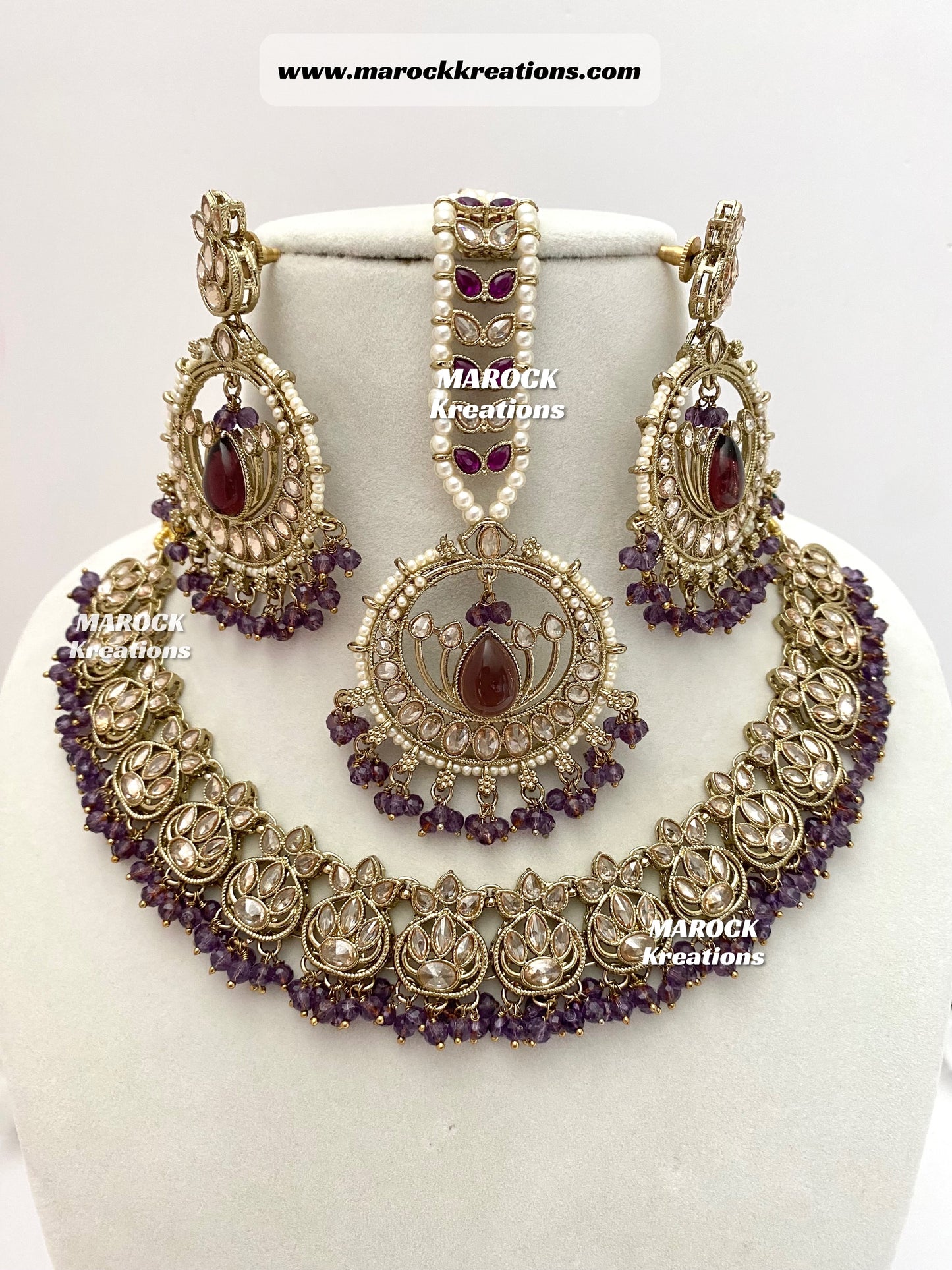 Antique Polki Necklace set