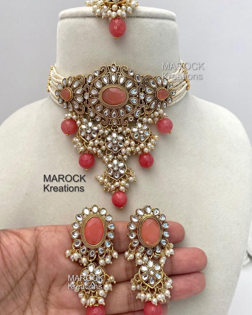 Premium Quality Kundan choker set