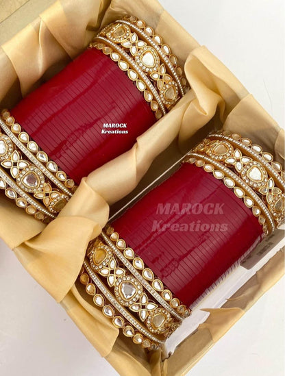 Kundan Bridal Choora/Bridal Bangles