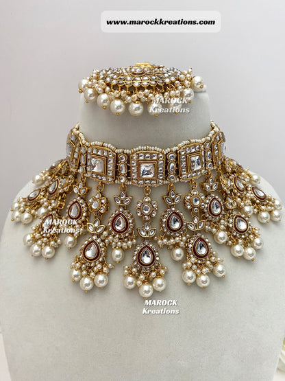 Zoya Premium Quality Kundan Statement Necklace set